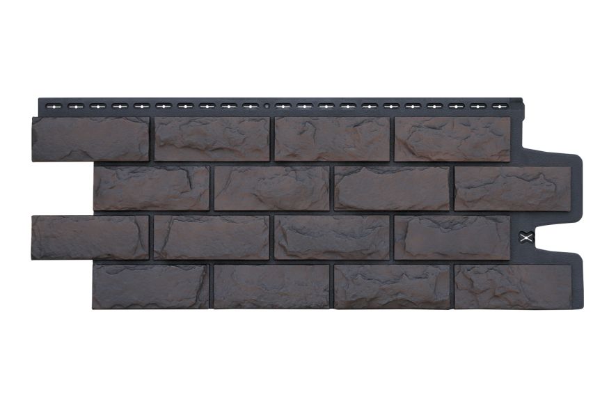 Фасадные панели Grand Line, Колотый Камень Design Plus, Трюфель (черный шов) купить в Владивостоке