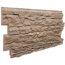 Фасадная панель FineBer Скала, Песочный