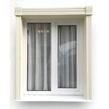 Вертикальная околооконная планка Доломит 1,5 м Цвет Слоновая Кость