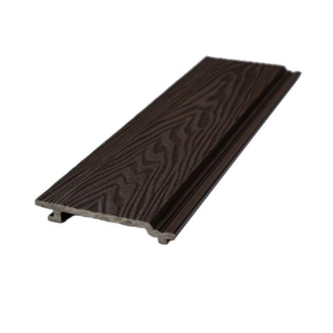 Фасадная доска Ecodecking Экстра 3D Шоколад купить в Владивостоке