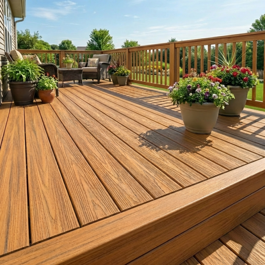 Террасная доска ДПК GardenParkett Табула, Бук купить в Владивостоке