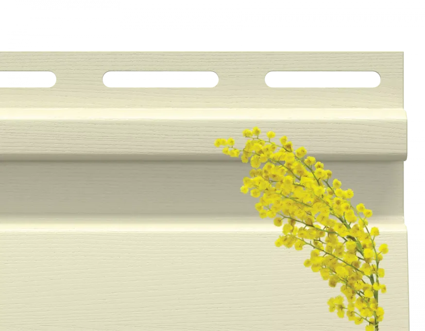 Виниловый сайдинг ТЕХНОНИКОЛЬ Блок-Хаус, Мимоза  купить в Владивостоке