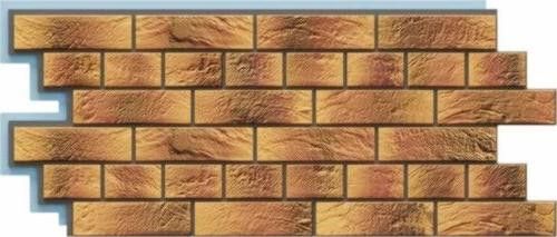 Фасадная термопанель Доломит Венецианский Кирпич 40 мм, Нарва купить в Владивостоке