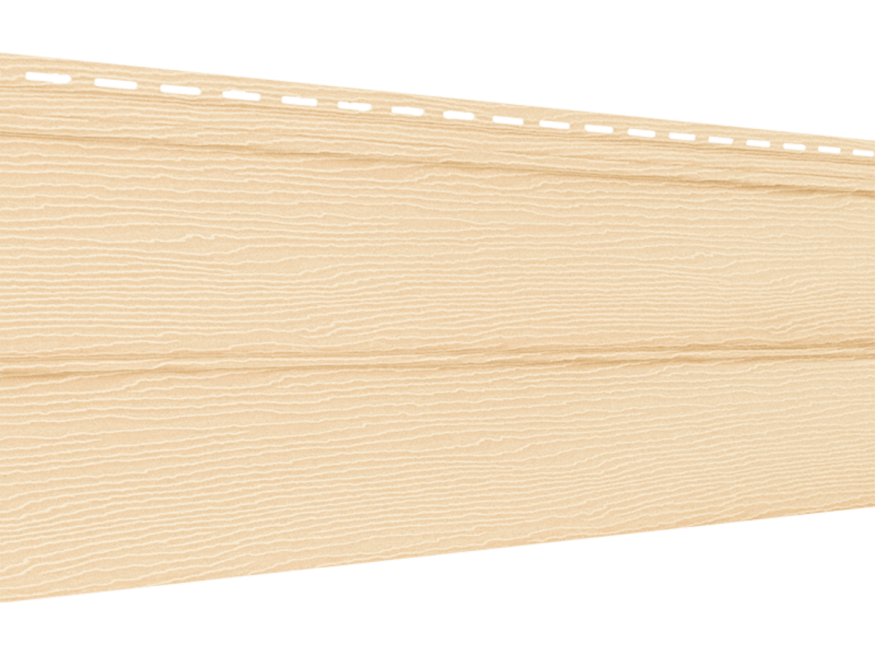 Виниловый сайдинг Ю-Пласт, Блок Хаус, Цвет Кофе с молоком. купить в Владивостоке