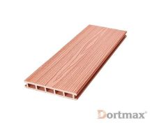Террасная доска FOLK из ДПК в цвете Терракот