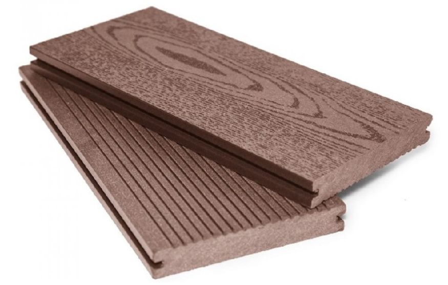 Террасная доска ДПК I-Techplast МАССИВ 3D NEW Какао купить в Владивостоке