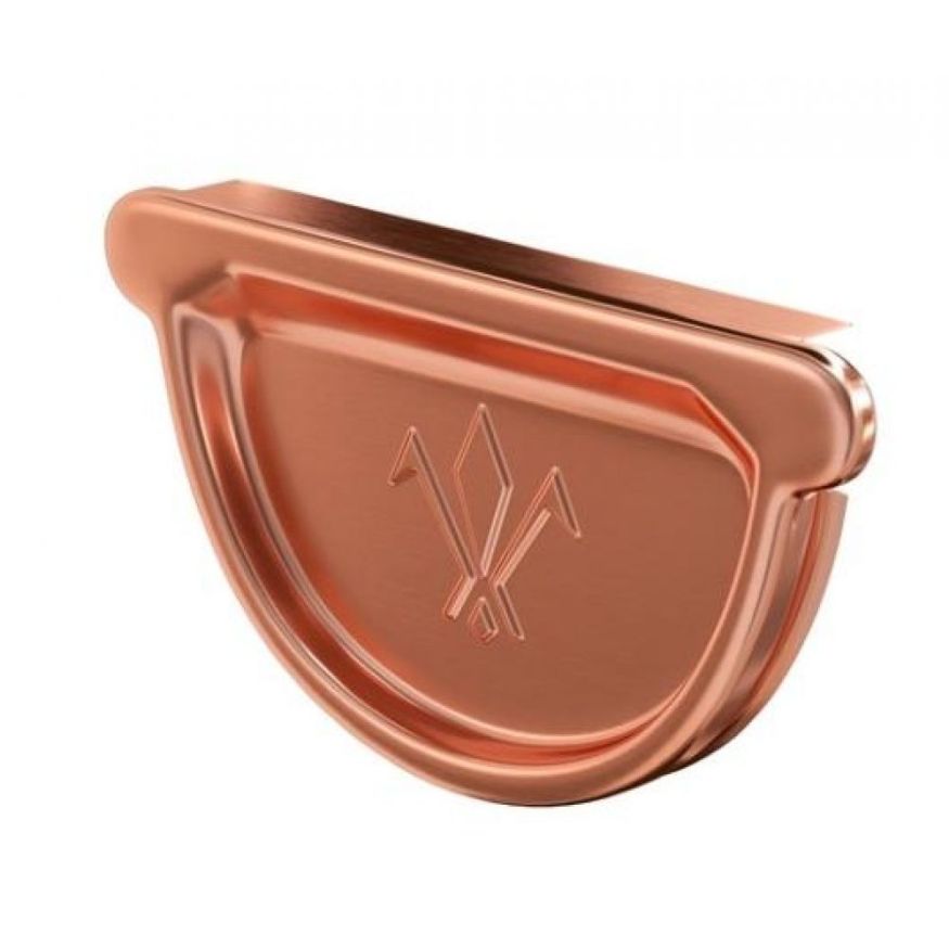 Универсальная заглушка с резиновым уплотнителем Aquasystem, медь 150/100 купить в Владивостоке