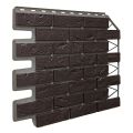 Фасадная панель FineBer, Баварский кирпич, Тёмно-коричневый купить в Владивостоке
