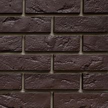 Фасадная панель FineBer, Баварский кирпич, Тёмно-коричневый
