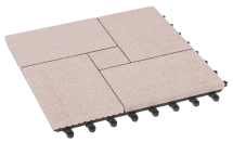 Модульный паркет ДПК GRINDERDECO Люкс 7 Белый дуб