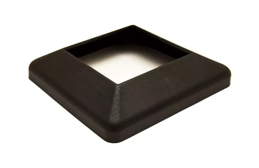 Крышка нижняя ПВХ для столба 125х125 Deckart Графит купить в Владивостоке