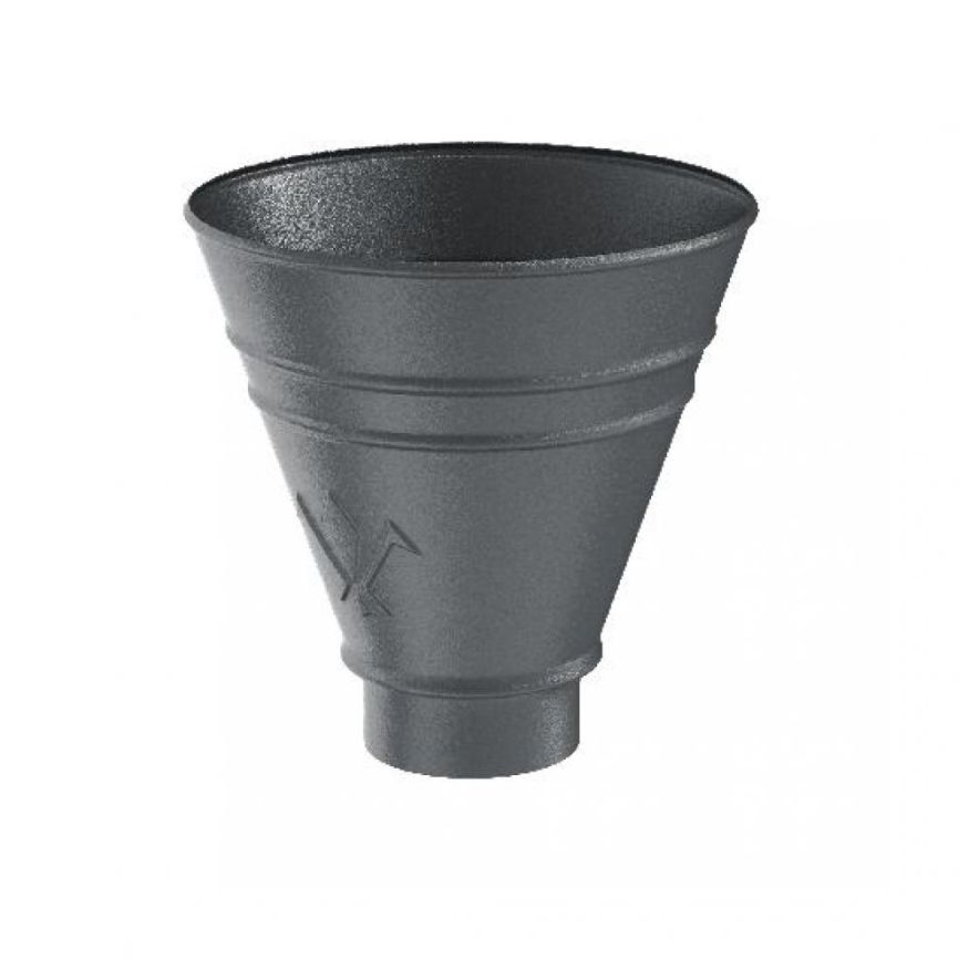 Водосборная воронка круглая Aquasystem RR 23 Маренго матовая 125/90 купить в Владивостоке