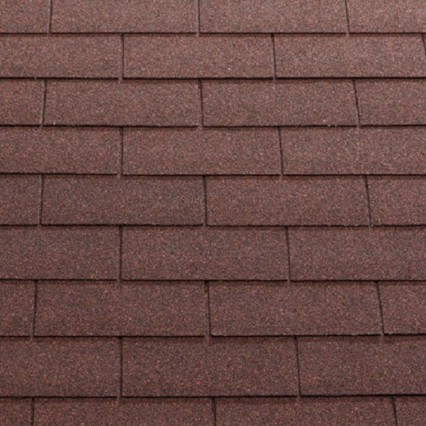 Гибкая черепица KATEPAL 3T красного цвета купить в Владивостоке