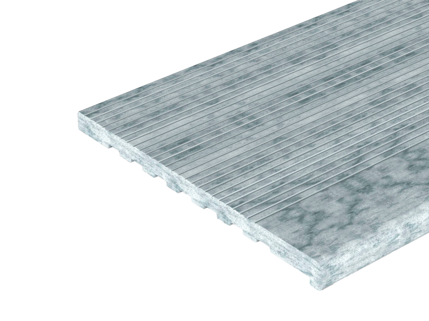 Ступени из ДПК WOODVEX Select Colorite Бело-серый купить в Владивостоке