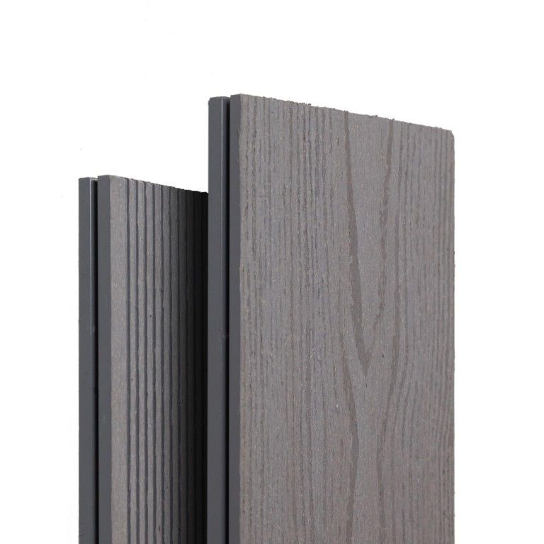 Террасная доска Ecodecking Некст Серый купить в Владивостоке