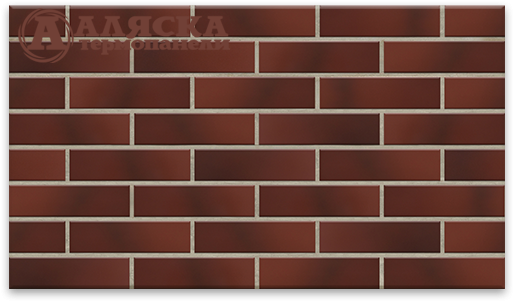 Фасадные термопанели Аляска серия Элевация 11. Cherry glatt купить в Владивостоке