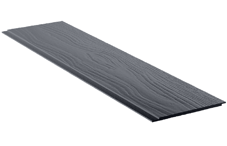 Фиброцементный сайдинг Фибростар Одноцветный 190х3000х8мм КР 19 Графитовый Серый купить в Владивостоке