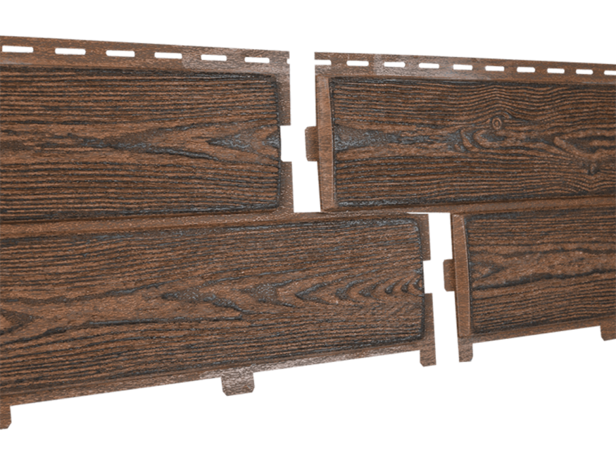 Фасадные панели Ю-Пласт, Хокла Винтаж, Корица купить в Владивостоке