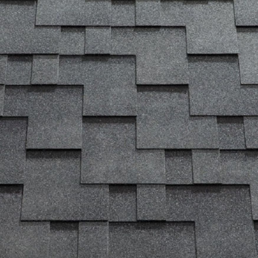 Гибкая черепица KATEPAL ROCKY, цвет серый-балтика купить в Владивостоке