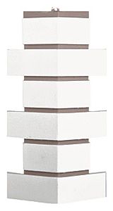 Угол T-Сайдинг, Кирпич Модерн Белый купить в Владивостоке