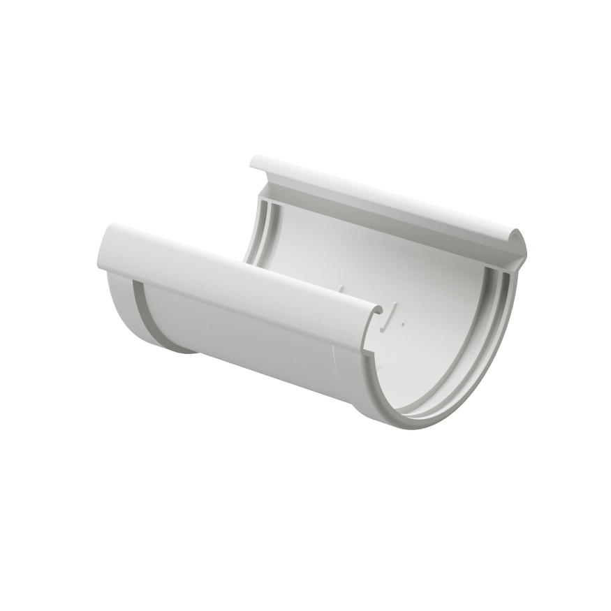 Соединитель желоба Docke Lux, Пломбир купить в Владивостоке