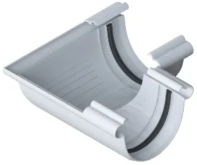 Угол желоба 90°, Альта-Профиль, Элит Белый купить в Владивостоке