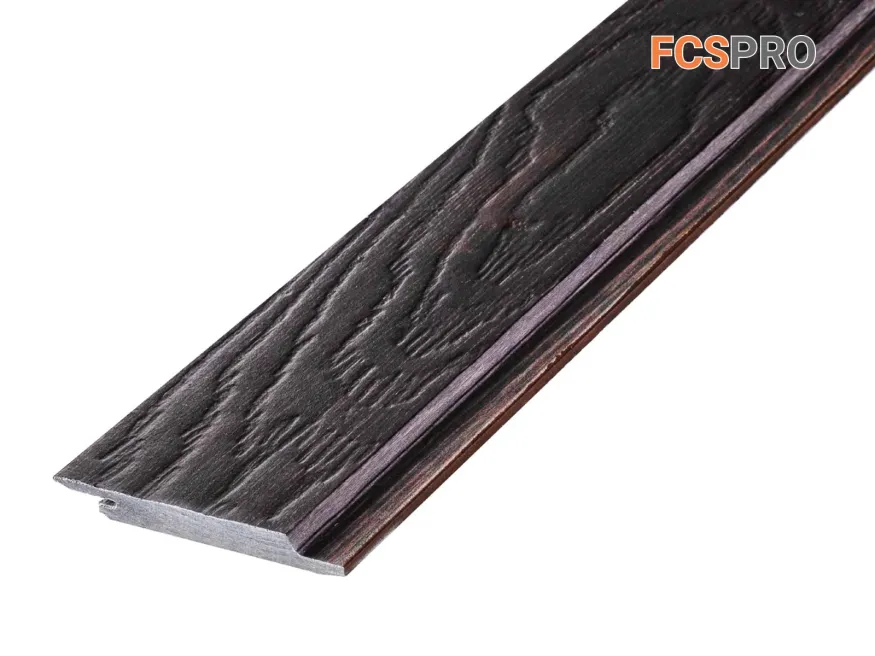 Фиброцементный сайдинг FCSPRO Click Shtil Обоженное дерево купить в Владивостоке