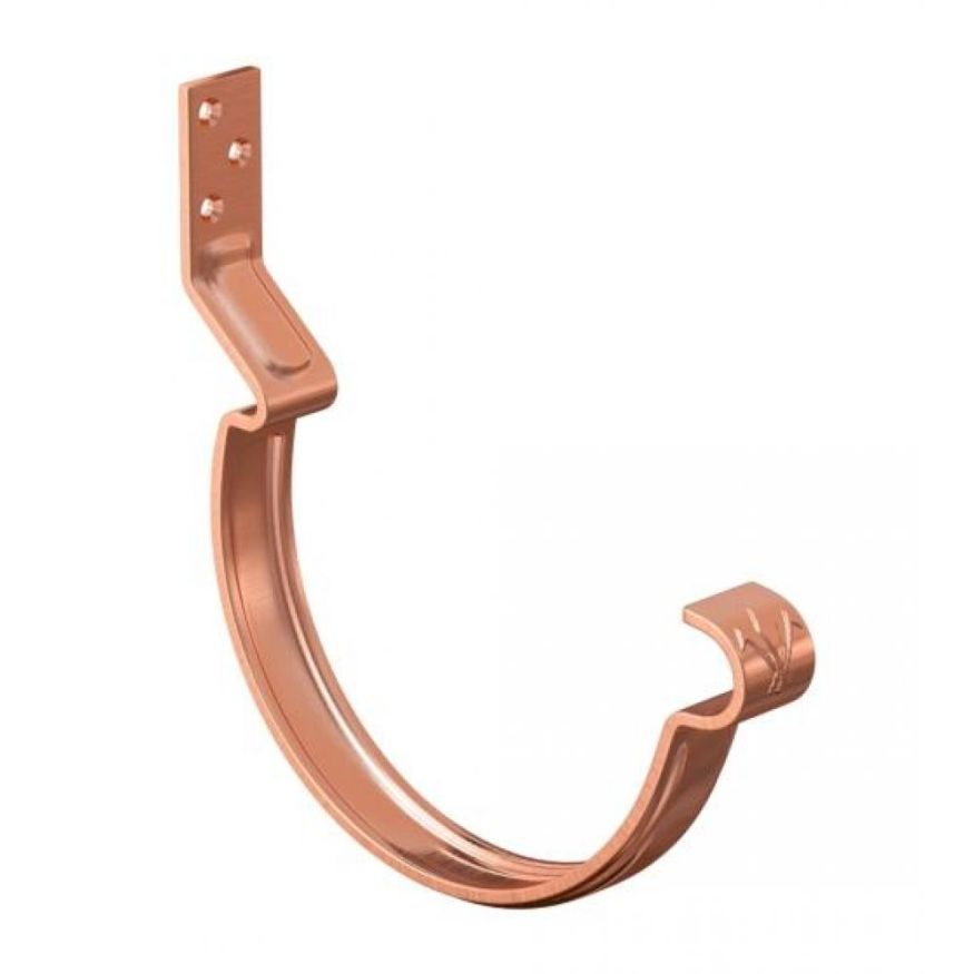 Короткий крюк для крепления желоба Aquasystem, медь 150/100 купить в Владивостоке