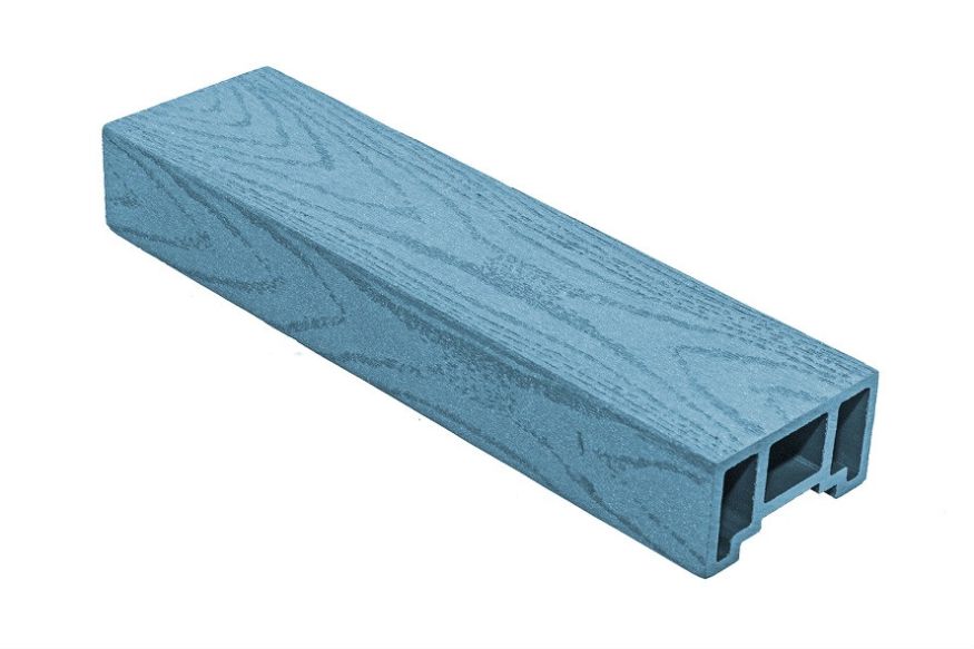 Перила из ДПК Aй-Техпласт синего цвета купить в Владивостоке