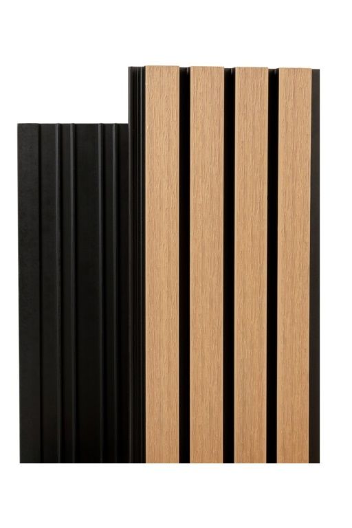 Реечная фасадная панель Ecodecking Скай Коэкструзия Бук купить в Владивостоке