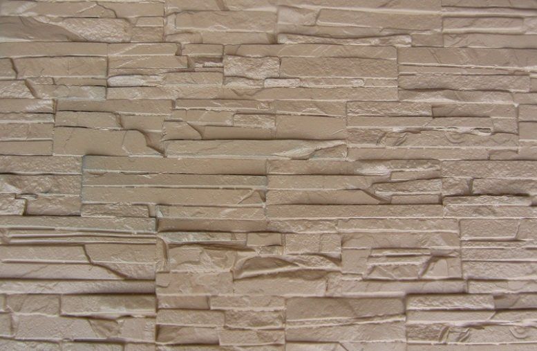 Плоская фасадная панель Aelit Plast бежевого цвета купить в Владивостоке