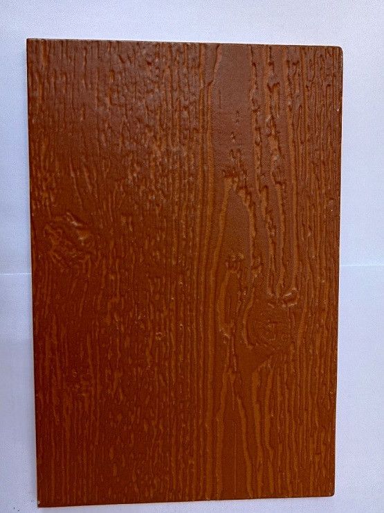 Фиброцементный сайдинг Latonit в цвете Красное дерево (RAL 8001/8008) купить в Владивостоке