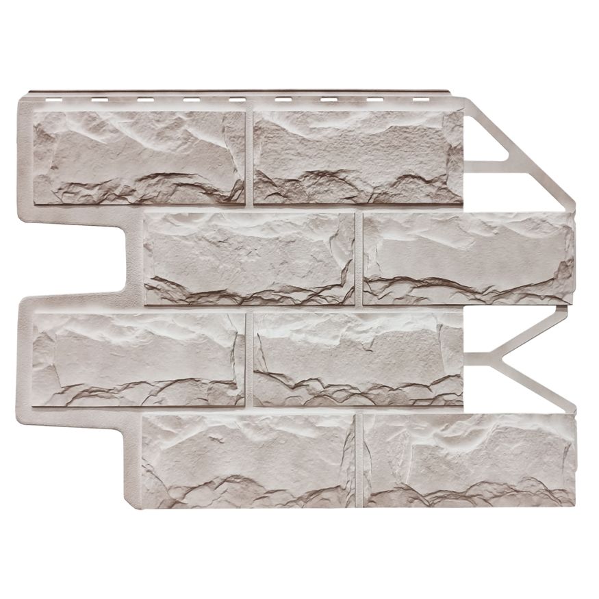 Фасадная панель FineBer Блок, Светло-коричневый купить в Владивостоке