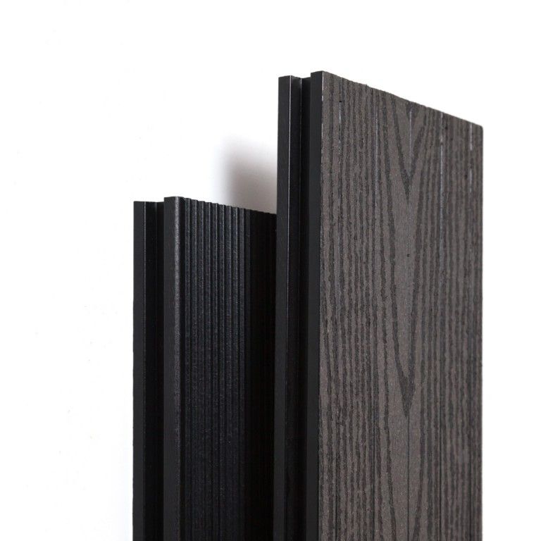 Террасная доска Ecodecking Техно плюс Графит купить в Владивостоке