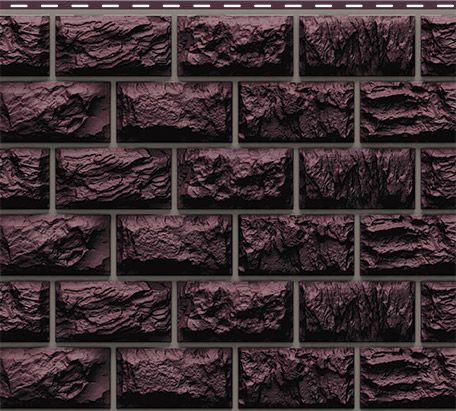 Фасадная панель Доломит, Альпийский премиум, цвет Венге. купить в Владивостоке