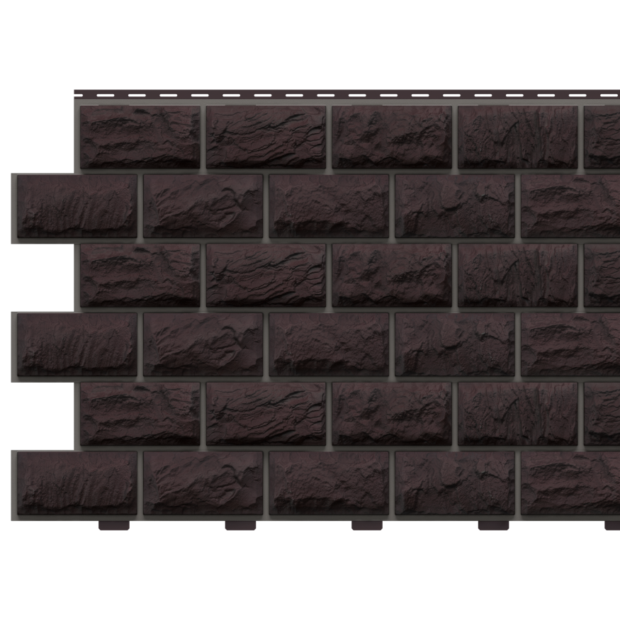 Фасадная панель Доломит, Альпийский премиум, цвет Венге. купить в Владивостоке