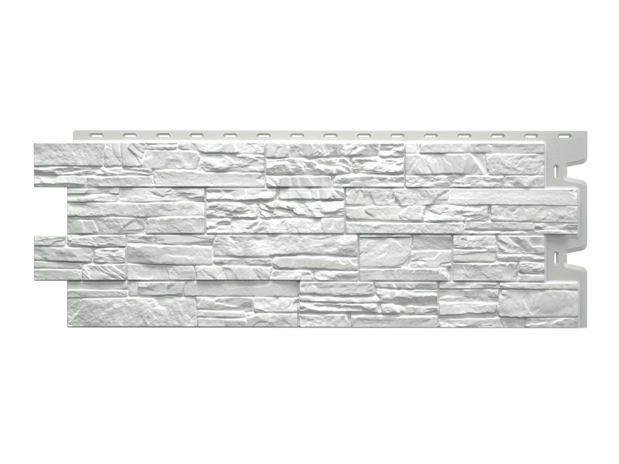 Фасадная панель Docke Stein Молочный купить в Владивостоке