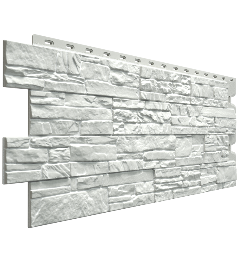 Фасадная панель Docke Stein Молочный купить в Владивостоке