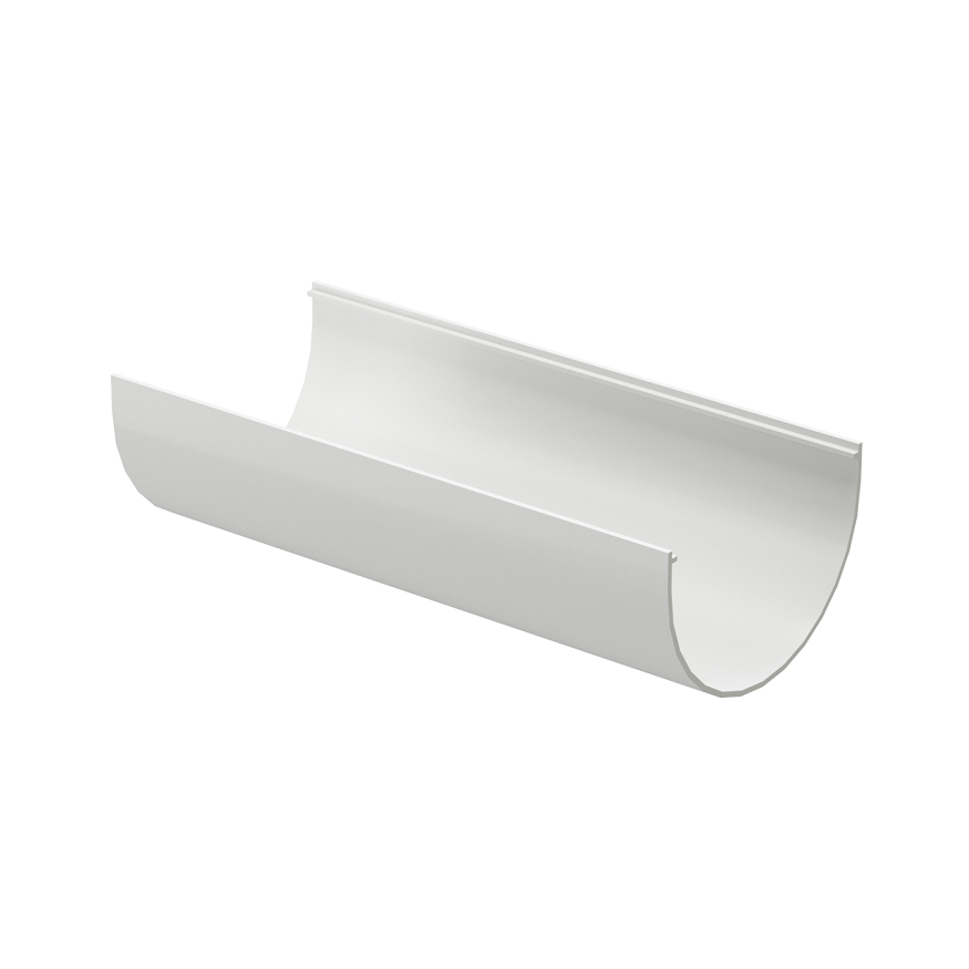 Водосточный желоб Docke Standard 3 м, Белый купить в Владивостоке