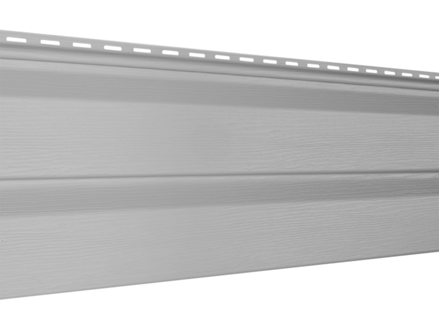 Виниловый сайдинг Ю-Пласт, Корабельный брус, Цвет серый купить в Владивостоке