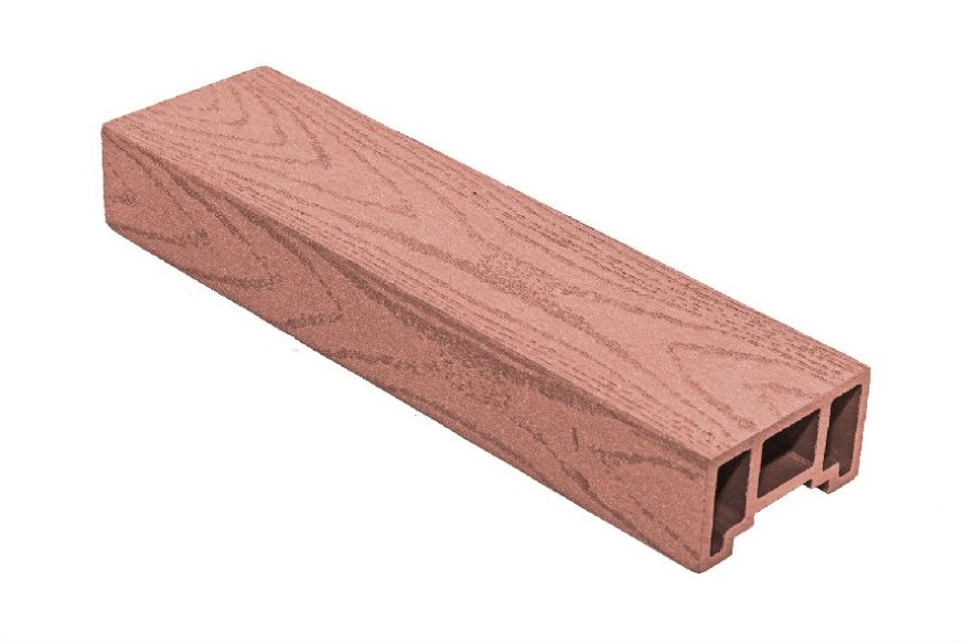 Перила из ДПК АЙ-ТЕХПЛАСТ терракотового цвета купить в Владивостоке