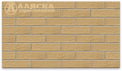 Фасадные термопанели Аляска серия Элевация 04. Sand rustik купить в Владивостоке
