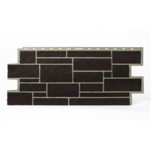 Цокольный сайдинг Tecos ImaBel “Камень” - Оникс №700