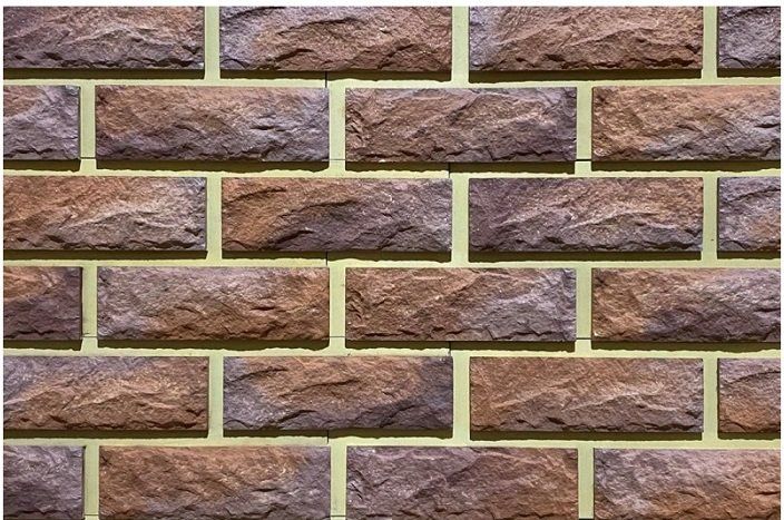 Фиброцементные панели КАНЬОН Сколотый кирпич - 33 купить в Владивостоке