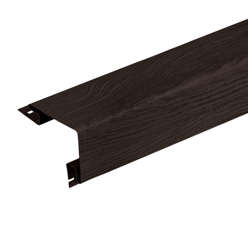 Наружный угол Tecos Lux, цвет Бразильская вишня. купить в Владивостоке