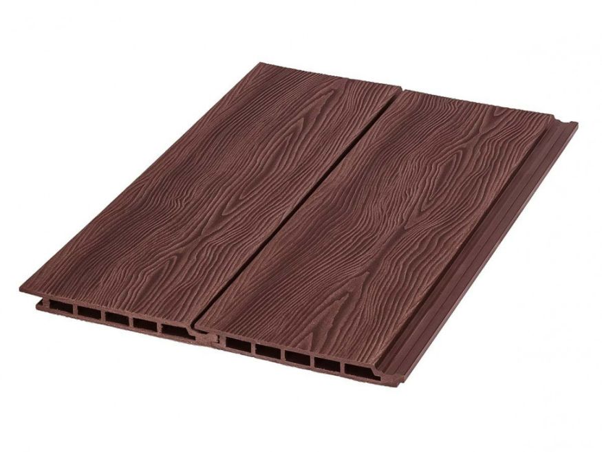 Фасадная доска ДПК Nature 3D Махагон купить в Владивостоке