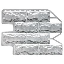 Фасадная панель FineBer Блок, Светло-серый