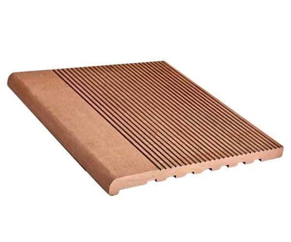 Ступень из ДПК Dortmax цвета палисандр купить в Владивостоке