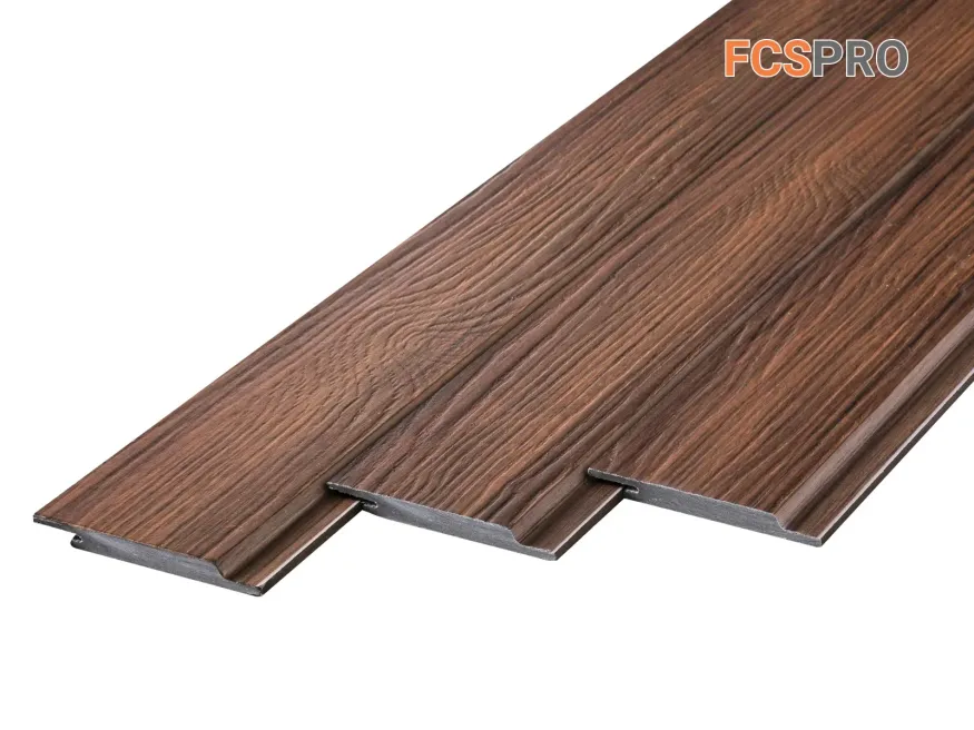 Фиброцементный сайдинг FCSPRO Click Shtil Золотой орех купить в Владивостоке