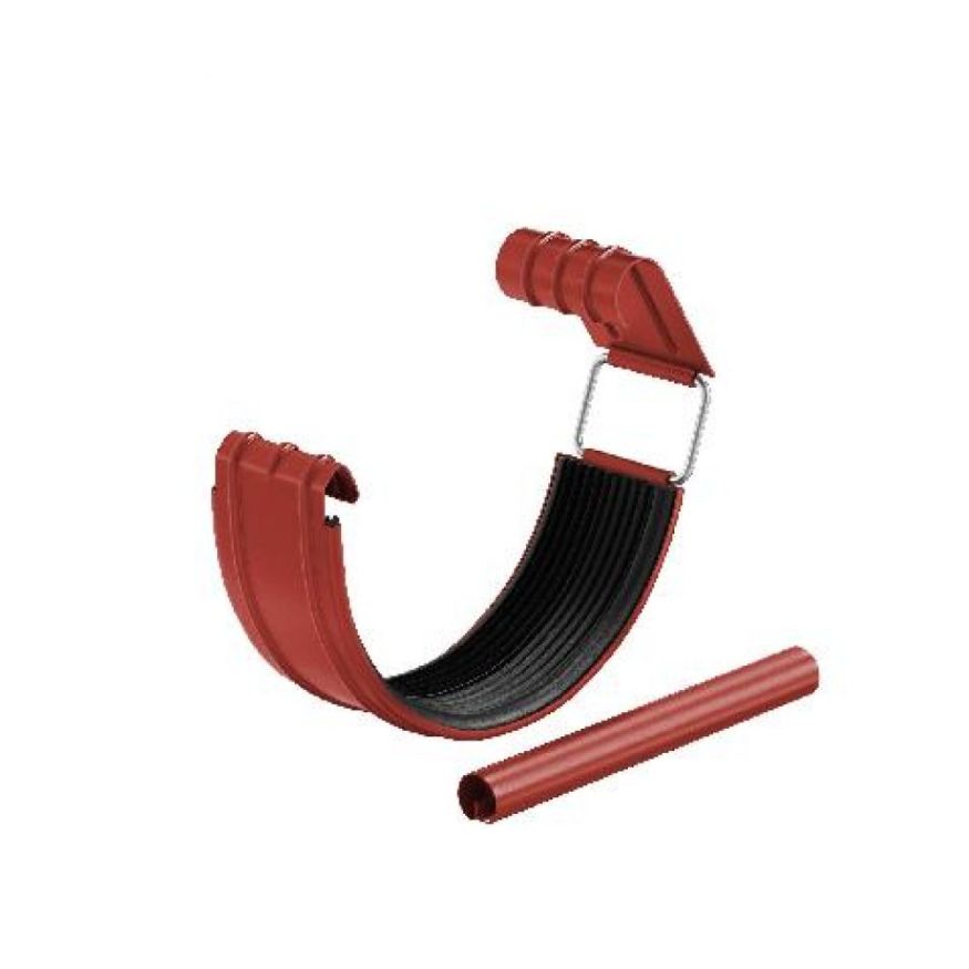 Соединитель желоба Aquasystem RR29 Бургундский 125/90 в комплекте купить в Владивостоке